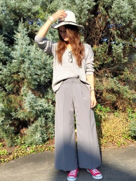 ほしららさん（レディース・167cm）の秋コーディネート