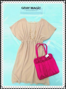 「GRAY MAGIC（グレイマジック）のアイテム」を使った、nanako.tさん（レディース・150cm）の冬コーディネート