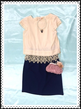 「アイテム（ドレス）」を使った、nanako.tさん（レディース・150cm）の冬コーディネート