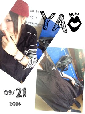 やあぼう。さんのコーディネート