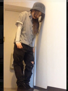 やあぼう。さん（レディース・155cm）の冬コーディネート