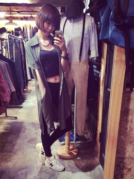 「shop」｜Qiuyunさん（レディース・170cm）の春コーディネート