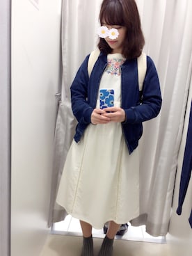 「marimekko（マリメッコ）のアイテム（その他）」を使った、asami.さん（レディース・155cm）の春コーディネート
