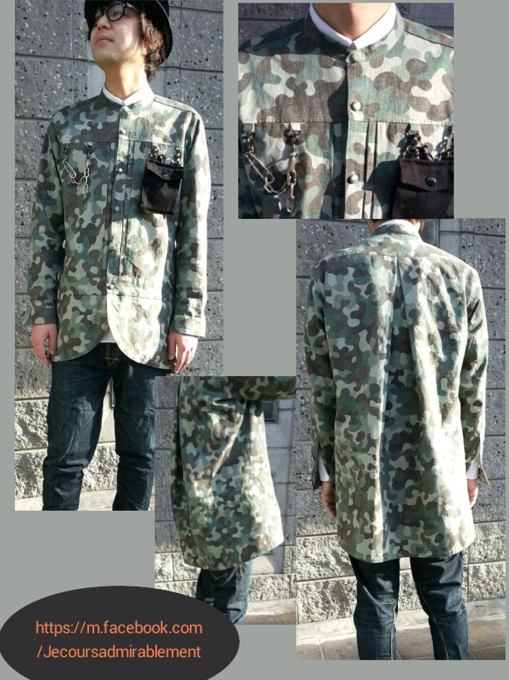 その他のシャツ/ブラウスを着用したメンズの春コーディネートの1枚目の写真