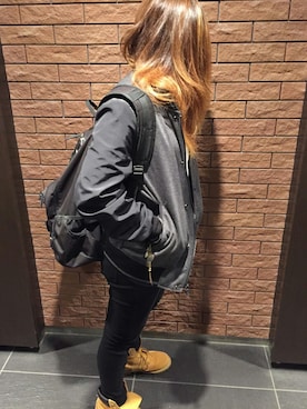 「EXPRESS（エクスプレス）のアイテム（ジャケット/アウター）」を使った、-RIO-さん（レディース・153cm）の秋コーディネート