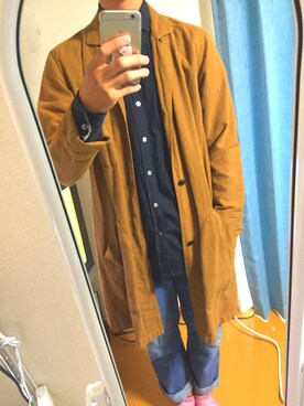 「GLOBAL WORK（グローバルワーク）のアイテム（その他アウター）」を使った、shuさん（メンズ・174cm）の夏コーディネート