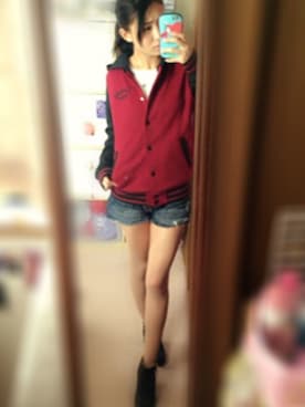 「Honeys（ハニーズ）のアイテム（フォーマルスーツ/小物）」を使った、natsuchim♡さん（レディース・156cm）の秋コーディネート