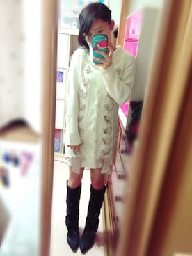 natsuchim♡さん（レディース・157cm）の冬コーディネート
