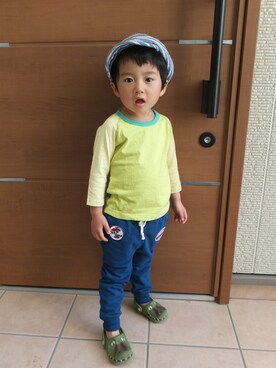 Leeスタッフさん(キッズ・95cm)の春コーディネート