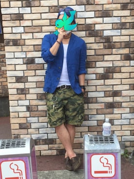 「TOMMY（トミー）のアイテム（その他パンツ）」を使った、ねこさん（メンズ・182cm）の秋コーディネート