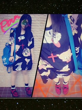 り こ ぱ ん だ。さんのコーディネート