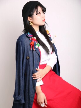 り こ ぱ ん だ。さんのコーディネート