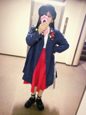 り こ ぱ ん だ。さんのコーディネート