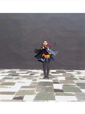 「H&M（エイチ・アンド・エム）のアイテム（カバーオール）」を使った、ALLIENさん（メンズ・182cm）の秋コーディネート