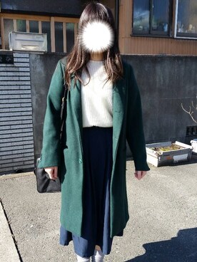 あいさん（レディース・159cm）の冬コーディネート