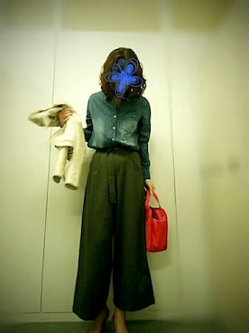 「TILA MARCH（ティラ マーチ）のアイテム」を使った、mahaloさん（レディース・174cm）の春コーディネート