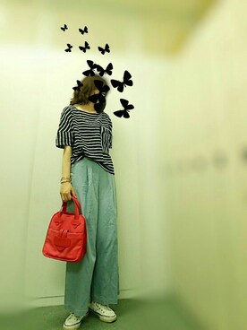 「TILA MARCH（ティラ マーチ）のアイテム」を使った、mahaloさん（レディース・174cm）の夏コーディネート