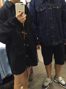 「PULL&BEAR（プルアンドベア）のアイテム（トレンチコート）」を使った、我的胃口很大さん（レディース・163cm）の秋コーディネート