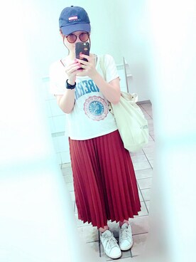 momomamaさん（レディース・153cm）の夏コーディネート