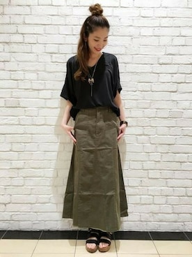 JEANASISららぽーとTOKYO-BAY STAFFさん(レディース・170cm)の春コーディネート