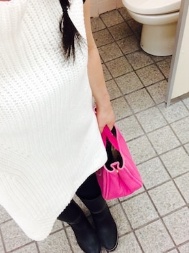 「新生活」｜「アイテム（ベスト）」を使った、ayami♡さん（レディース・158cm）の秋コーディネート