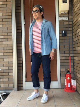 rinozu-kaさん（メンズ・168cm）の春コーディネート