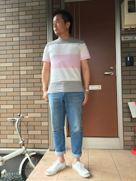 「Doシンプル部」｜「アイテム（福袋/福箱）」を使った、rinozu-kaさん（メンズ・168cm）の夏コーディネート