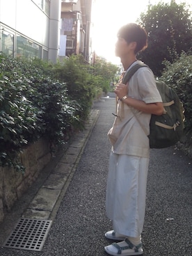 「ラッドミュージシャン」｜「アイテム（サンダル）」を使った、早瀬裕大さん（メンズ・168cm）の夏コーディネート