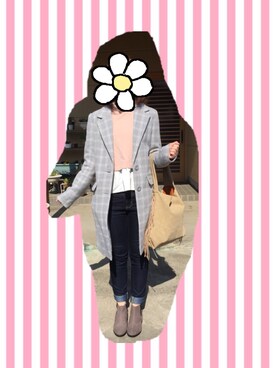 kmk@8%さん（レディース・160cm）の冬コーディネート