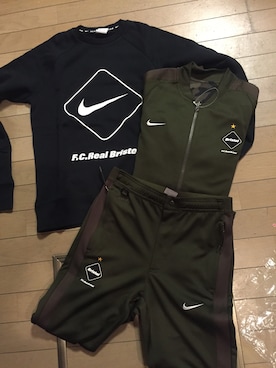 「F.C.R.B.（エフシーアールビー）のアイテム（ブルゾン）」を使った、west187さん（メンズ・165cm）の冬コーディネート