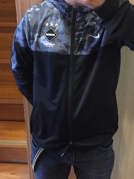 「F.C.R.B.（エフシーアールビー）のアイテム（ブルゾン）」を使った、west187さん（メンズ・165cm）の春コーディネート