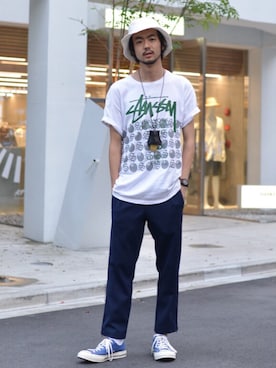 「style（スタイル）（スタイル）のアイテム」を使った、KEN MATSUMOTO さん（メンズ・178cm）の夏コーディネート