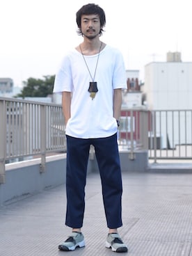 「style（スタイル）（スタイル）のアイテム」を使った、KEN MATSUMOTO さん（メンズ・178cm）の夏コーディネート