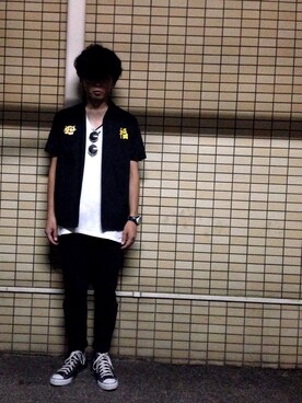 お▲さん(メンズ・168cm)の夏コーディネート