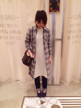 tunaさん（レディース・160cm）の冬コーディネート