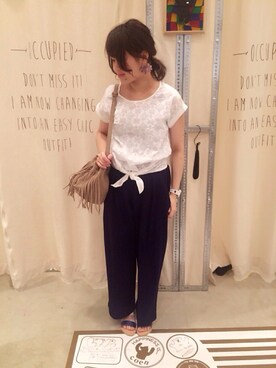 tunaさん（レディース・160cm）の夏コーディネート