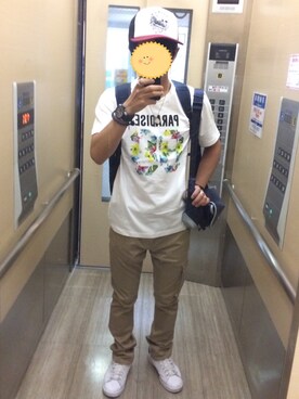 TJさん（メンズ・165cm）の夏コーディネート