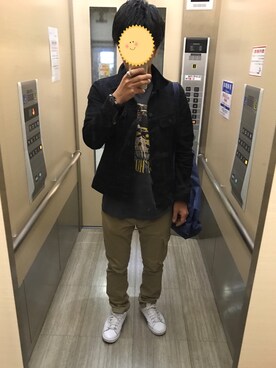 「LAST LIBERTY（ラストリバティ）のアイテム」を使った、TJさん（メンズ・165cm）の秋コーディネート