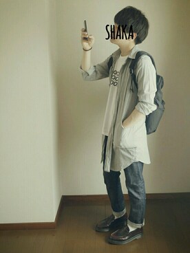 shakaさん（メンズ・167cm）の春コーディネート