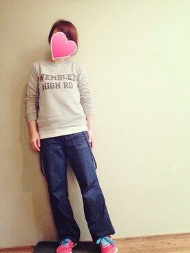 「スエット」｜emiryさん（レディース・150cm）の春コーディネート