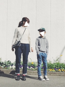 coto♩♩さん（レディース・158cm）の冬コーディネート