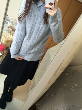 ゆんさん（レディース・158cm）の冬コーディネート