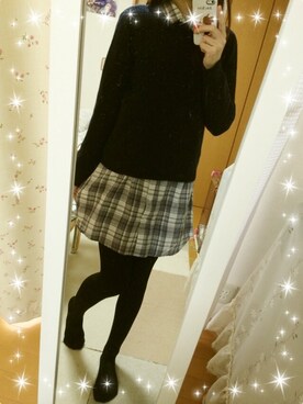 「アイテム（シャツワンピース）」を使った、ゆんさん（レディース・158cm・20代）の冬コーディネート