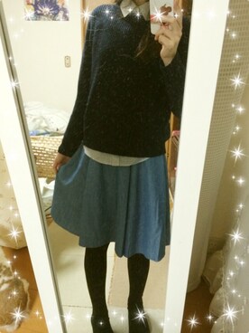 ゆんさん（レディース・158cm）の冬コーディネート