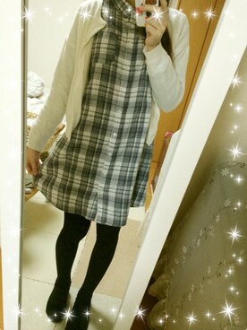 「アイテム（シャツワンピース）」を使った、ゆんさん（レディース・158cm・20代）の春コーディネート