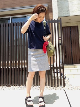 KaNa☺︎さん（レディース・160cm）の夏コーディネート