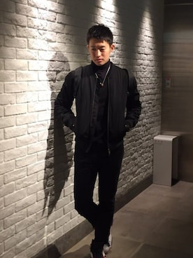 「Lui's（ルイス）のアイテム（アクセサリー）」を使った、たかさん（メンズ・174cm）の秋コーディネート