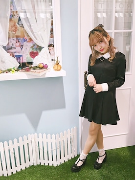 「BUBBLES（バブルス）のアイテム」を使った、BUBBLESさん（レディース・155cm）の春コーディネート