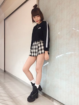 「BUBBLES（バブルス）のアイテム」を使った、BUBBLESさん（レディース・167cm）の春コーディネート