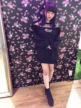 「BUBBLES（バブルス）のアイテム」を使った、BUBBLESさん（レディース・151cm）の春コーディネート